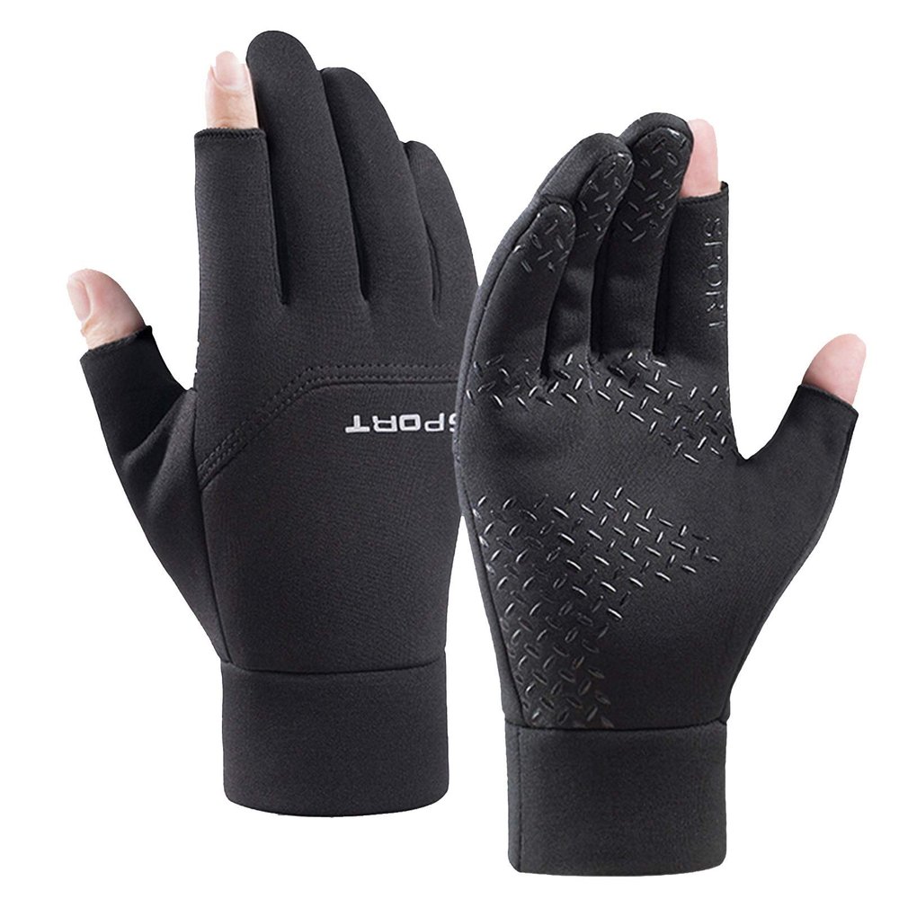 Cycling Gloves Winter Warm Gloves Water Resistant Windproof Touch Screen Gloves for Outdoor Sports Riding Climbing Camping (Size : XL)