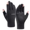 Cycling Gloves Winter Warm Gloves Water Resistant Windproof Touch Screen Gloves for Outdoor Sports Riding Climbing Camping (Size : XL) view 1