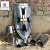 Nautical-Mart Medieval Knight Crusader Templar Helmet Armor Set - Shield, Arm Guard, Leg Guard view 2