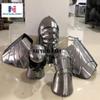 Nautical-Mart Maximilian Closed Helmet - Steel - Wearable Armor Costume Set Shoulder Guard And Gauntlets view 4