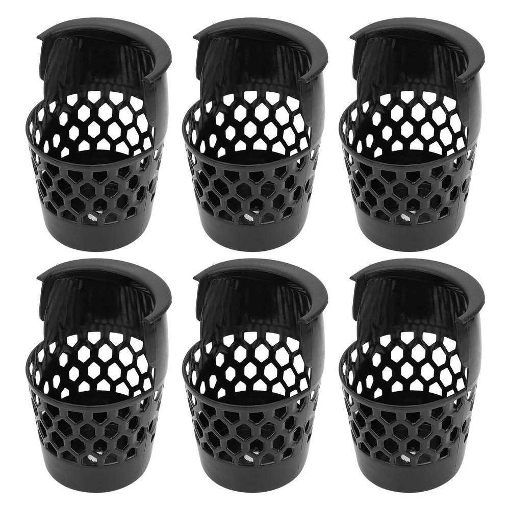 6Pcs Billiard Ball Baskets, Plastic Billiard Ball Storage Pool Table Web Baskets Drop Net Table Accessory