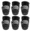 6Pcs Billiard Ball Baskets, Plastic Billiard Ball Storage Pool Table Web Baskets Drop Net Table Accessory view 1