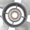 Qiilu Boat Outboard Propeller, 4-Blade Outboard Propeller Stainless Steel 13 x 19 RH Pitch Fit for Engine view 4