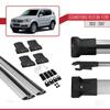 RE&AR Tuning Cross Bar for SsangYong Rexton (Y290) 2012-2017 Roof Racks Car Top Luggage Carrier Rails Grey view 4