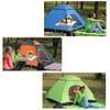 LHLHO 2 Person Instant Pop Up Lightweight Camping Tent, Outdoor Easy Set Up Automatic Family Travel Tent,Portable Backpacking Waterproof Windproof Anti-UV Sun Shelter Tent (Blue) view 2