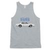 1984 Monte Carlo SS Classic Tank top (Mens) Heather Grey view 1