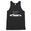 1984 Monte Carlo SS Classic Tank top (Unisex) Black view 1
