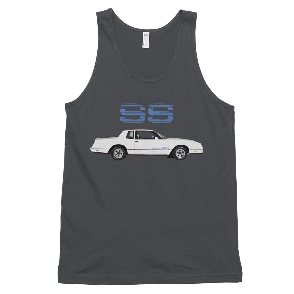 1984 Monte Carlo SS Classic Tank top (Mens) Asphalt