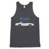 1984 Monte Carlo SS Classic Tank top (Mens) Asphalt view 1
