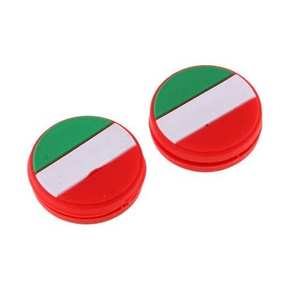Milageto Rubber Vibration Damper for Tennis Rackets 2-Pack, Italy, 24x8mm
