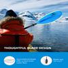 OCEANBROAD Kayak Paddle 86in/218cm Alloy Shaft Kayaking Boating Canoeing Oar with Paddle Leash 1 Paddle, Blue view 4