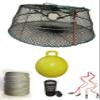 KUFA Sports Tower Style Prawn Trap with 400' Rope, Yellow Float, Vented Bait Jar & Harness Combo (CT77+PAQ59+HA2) view 1