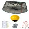KUFA Sports Tower Style Prawn Trap with 400' Rope, Yellow Float, Vented Bait Jar & Harness Combo (CT77+PAS306+HA2) view 1