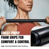 LIONSCOOL Workout Weighted Bar,Padded Exercise Weight Bar, Solid Steel Stretching weighted bar set for Body Sculpting, Physical Therapy,Body Toning (20LB) view 2