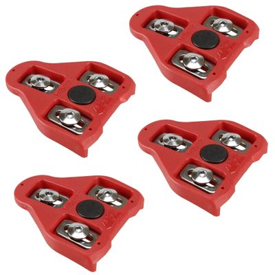 CyclingDeal Bike Cleats Compatible with Peloton & Look Delta - Indoor Cycling & Road Bike Bicycle Cleats Set - Compatible with Indoor Exercise Bikes Pedals & Shoes - 9 Degree 2 Pairs
