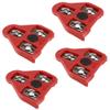 CyclingDeal Bike Cleats Compatible with Peloton & Look Delta - Indoor Cycling & Road Bike Bicycle Cleats Set - Compatible with Indoor Exercise Bikes Pedals & Shoes - 9 Degree 2 Pairs view 1