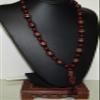 26" China Certified Nature Agate Jade Dzi Bead Necklace Pendants 0059 view 2