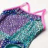 LiMiTeD Too Girl's Printed One Piece Swimsuit, Blue, 4T view 3