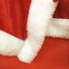Q-XIAOKEAI Women Girls Christmas Cape Thicken Velvet Warm Red Short Santa Cloak Shawl view 4