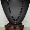 28" China Certified Nature Agate Jade Lucky Dzi Bead Necklace Pendants 0052 view 4