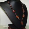 25" China Certified Nature Agate Jade Lucky Dzi Beads Necklace Pendants 0057 view 2