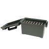 Aolamegs Ammo Storage Plastic Box with 24 Magazine Holder .50 Cal Ammo Can Foam (Pre-Cut) view 3