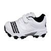 HITMAX Men's Sports Cs.765 Rubber Spikes Cricket Shoes 7 US White view 2