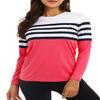 KINGFEN UPF 50+ Workout Tshirts Gym SPF Shirts for Women Long Sleeve Rashguard Blouses Uv Protection Moisture Wicking Sunscreen Fabric Outdoor Sun Protection Quick Dry Top Rose Red Medium view 1