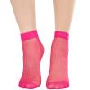 Geyoga 12 Pairs Sheer Ankle Socks Thin Nylon Transparent Ankle High Hosiery Socks Short Dress Stockings for Women(Medium,Multi Color) view 2