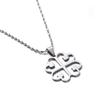 African Adinkra Pendant Necklace Symbol NYAME DUA God's Protection and Presence Jewelry (Silver) view 2