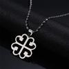 African Adinkra Pendant Necklace Symbol NYAME DUA God's Protection and Presence Jewelry (Silver) view 3