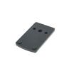 DPP Titanium Rear Sight Dovetail Mount/Mounting Plate/Adapter Compatible with Glock Holosun 507K,Shield RMS view 2