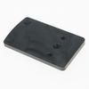 DPP Titanium Rear Sight Dovetail Mount/Mounting Plate/Adapter Compatible with Glock Holosun 507K,Shield RMS view 3