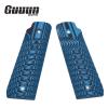 Guuun Ruger Mark IV 22/45 Lite Grips G10 Fits Ruger 22 45 Lite Generation 4 Rimfire NOT for Gen 3, OPS Ridgebacks Texture - Blue/Black view 2