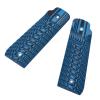 Guuun Ruger Mark IV 22/45 Lite Grips G10 Fits Ruger 22 45 Lite Generation 4 Rimfire NOT for Gen 3, OPS Ridgebacks Texture - Blue/Black view 3