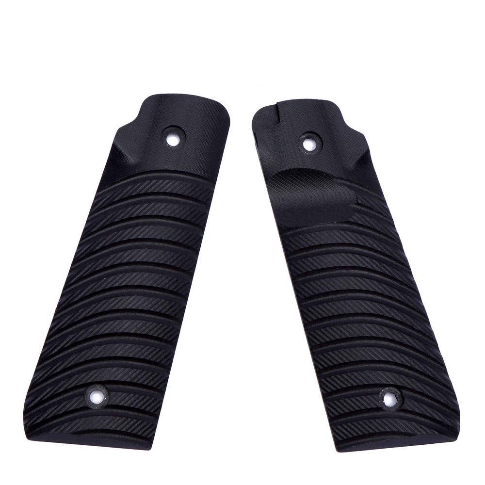 Guuun Ruger Mark IV 22/45 Lite Grips G10 Fits Ruger 22 45 Lite Generation 4 Rimfire NOT for Gen 3, OPS Ridgebacks Texture - Black