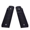 Guuun Ruger Mark IV 22/45 Lite Grips G10 Fits Ruger 22 45 Lite Generation 4 Rimfire NOT for Gen 3, OPS Ridgebacks Texture - Black view 1