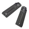 Guuun Ruger Mark IV 22/45 Lite Grips G10 Fits Ruger 22 45 Lite Generation 4 Rimfire NOT for Gen 3, OPS Eagle Wings Diamond Texture - Green/Black view 3