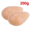Alvivi 2Pcs Silicone Breast Form Prosthetic Breast Waterdrop Shape Bra Pads Inserts for Crossdresser Transgender Cosplay Nude D 2Pcs 200g view 3