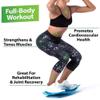 qiuqiu Fitness Balance Board, Yoga Gym Workout Training Board, Abdominal Leg Full Body Workout Balance Exercise-Purple view 4