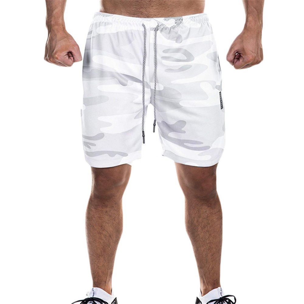 Andongnywell Men's Running Quick Dry Lightweight Gym Shorts with Pockets Workout Athletic Shorts Pants (Multicolor3,X-Large)