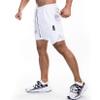 Andongnywell Men's Running Quick Dry Lightweight Gym Shorts with Pockets Workout Athletic Shorts Pants (Multicolor3,X-Large) view 2