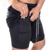 Andongnywell Men's Casual Sports Shorts Quick Dry with Pockets for Workout Running Training Short Pants (Dark Grey,XX-Large) view 4