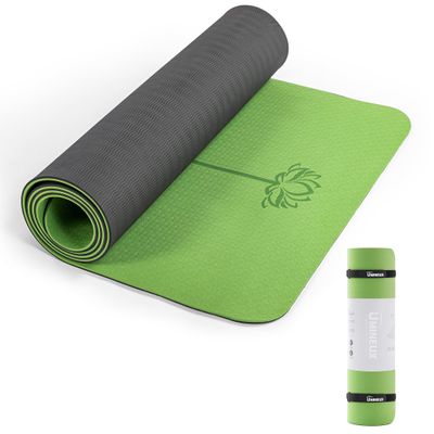 UMINEUX Yoga Mat Extra Thick 1/3'' Non Slip Yoga Mats for Women, Eco Friendly TPE Fitness Exercise Mat with Carrying Sling & Storage Bag
