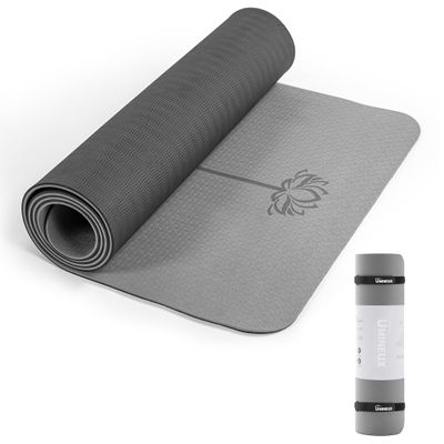 UMINEUX Yoga Mat Extra Thick 1/3'' Non Slip Yoga Mats for Women, Eco Friendly TPE Fitness Exercise Mat with Carrying Sling & Storage Bag