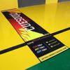CUESOUL Heavy Duty Darts Mat Includes Both Official Soft & Steel Tip Throwline Yellow Fire view 3