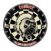 CUESOUL GLAMOURBOARD TRI-Eyes Official Size Sisal Bristle Dartboard Set with Extra Steel Tip Darts 6 Pack Without Dartboard Surround view 2