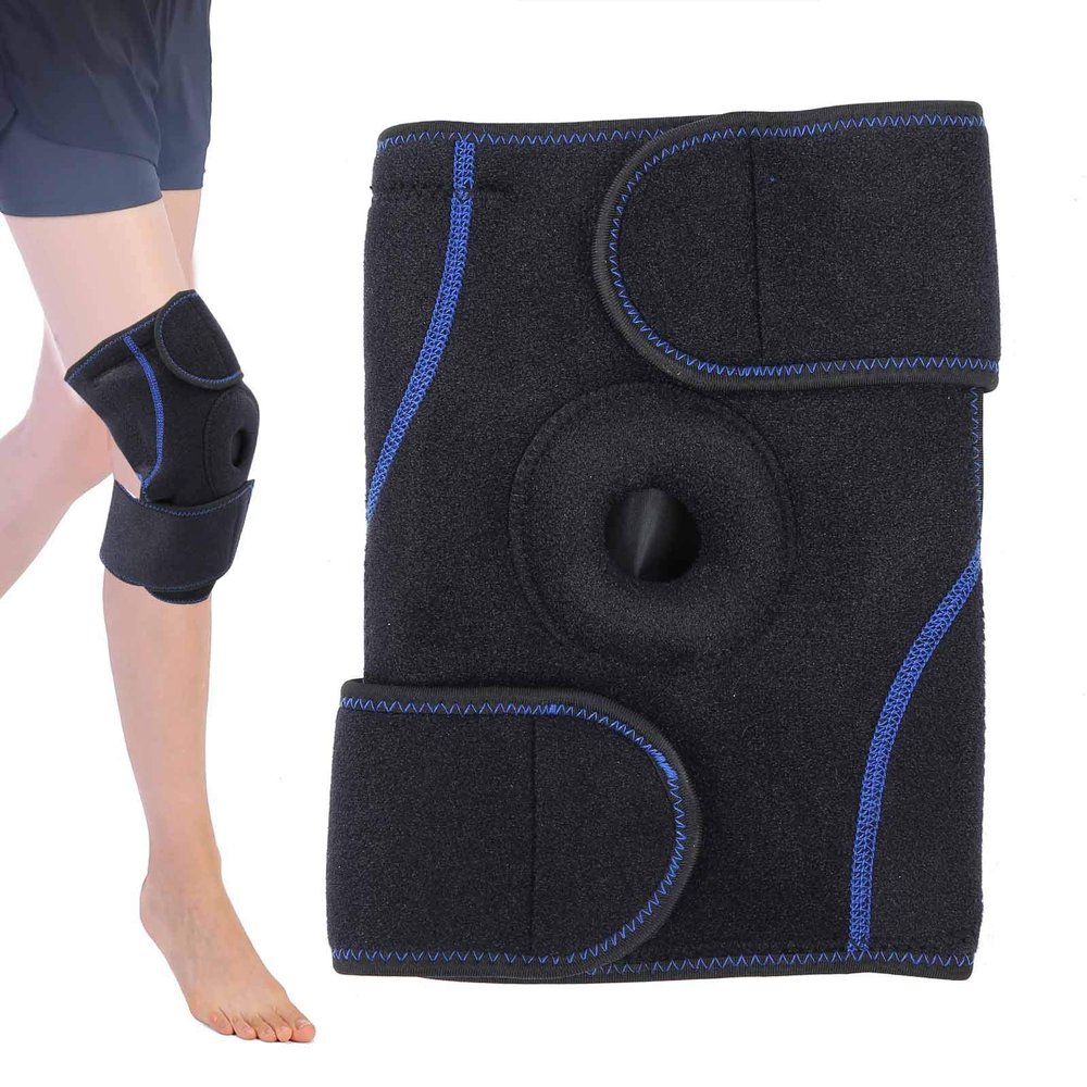 Yinhing Ice Knee Wrap Brace, Reusable Cold Packs Knee Wrap Breathable Flexible Elastic Support Protector Cover for Relieve Pain Prevent Sports Injuries