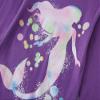 Girls Pajamas 100% Cotton Girls Mermaid Pajamas Toddler Pjs Set Kids Sleepwear Size 8 Purple view 2