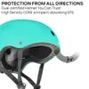 JBM Skateboard Helmet - Lightweight, Adjustable & Ventilated Helmet for Scooter, Roller Skate, Inline Skate view 2